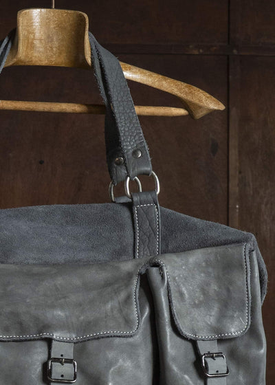 GUIDI T16 TRAVEL BAG HORSE FULL GRAIN AND REVERSE CV60T