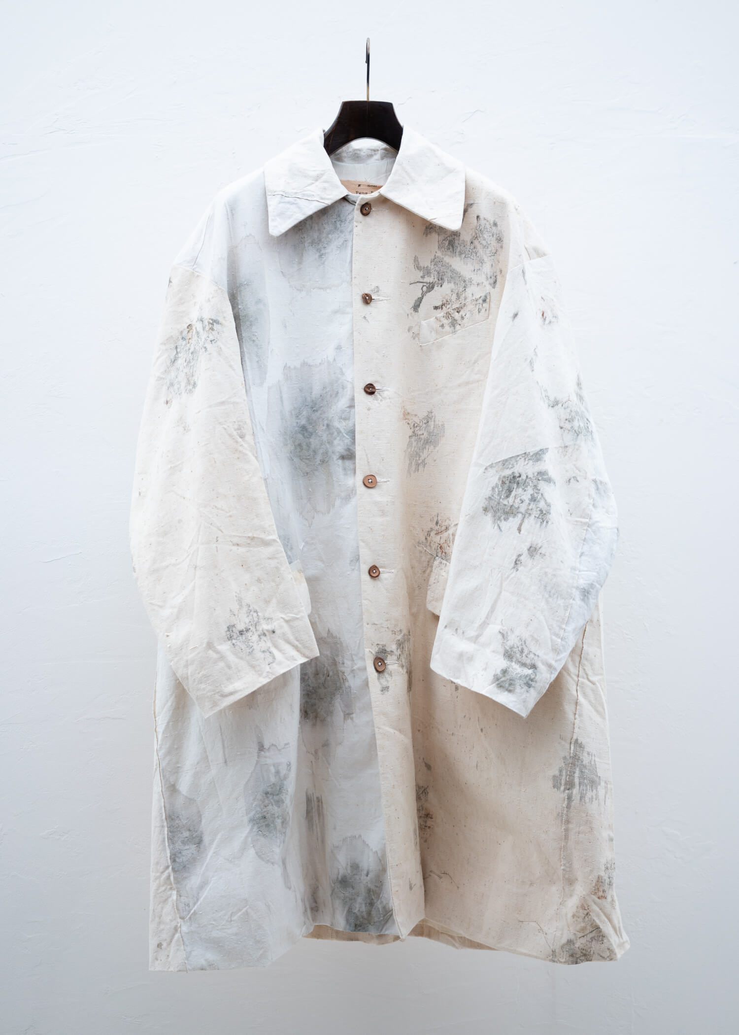 Peng Tai HAND DYED PADDED CAR COAT