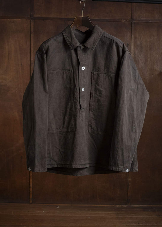 Taiga Takahashi Lot.326-Mud Dyed Brown US Army M-35 Pullover Mud Dyed Brown