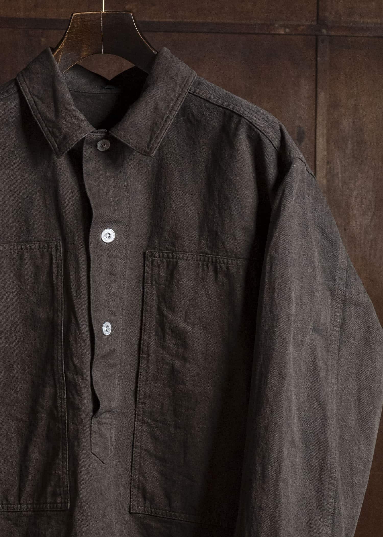 Taiga Takahashi Lot.326-Mud Dyed Brown US Army M-35 Pullover Mud Dyed Brown