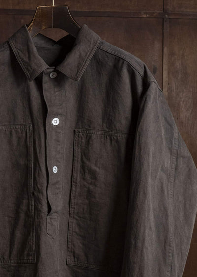 Taiga Takahashi Lot.326-Mud Dyed Brown US Army M-35 Pullover Mud Dyed Brown