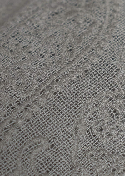 Professor.E FRAYED SHIRT 25SS-FM-SSH-01-NATURAL DYED GRAY