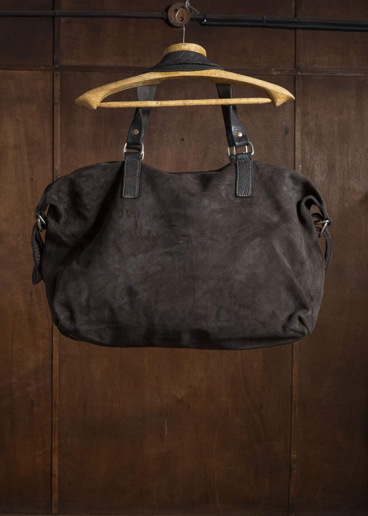 GUIDI T16 TRAVEL BAG HORSE FULL GRAIN AND REVERSE CV183T