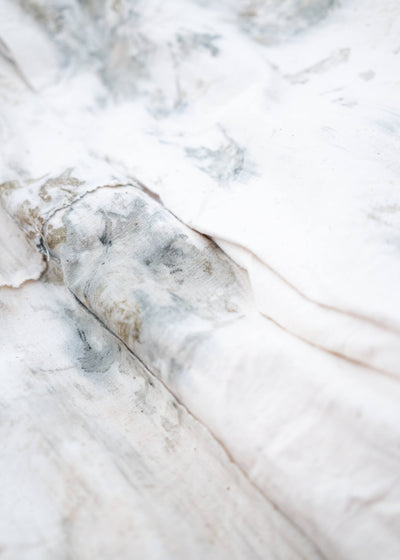 Peng Tai HAND DYED HANDWOVEN COTTON PANELED