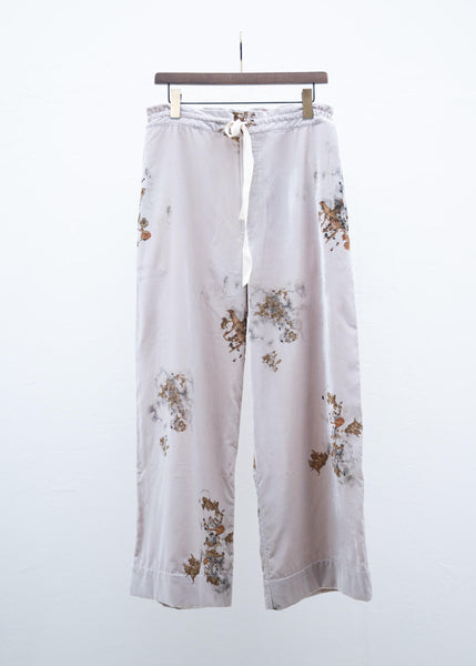 Peng Tai VELVET CHINESE MEDICINE PRINT PAJAMAPANTS