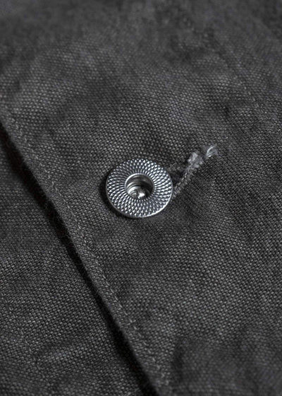 Taiga Takahashi Lot.328-Sumi Coverall Jacket with Chinstrap Sumi