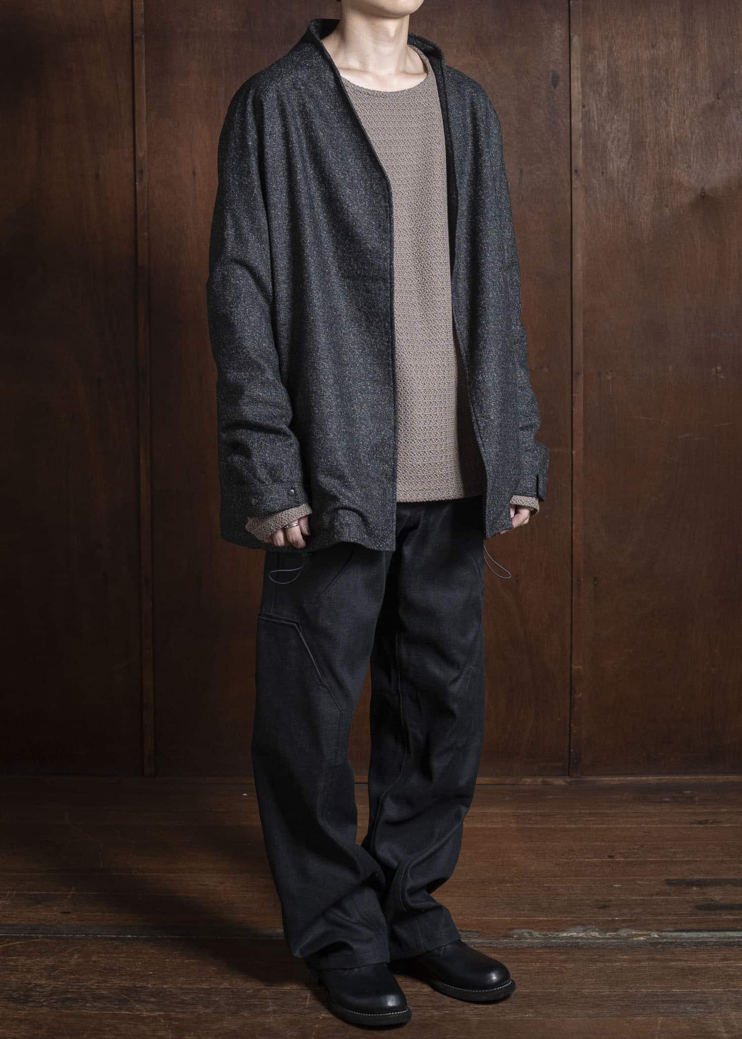 OPPOSE DUALITY OD1041CDG-25AW Cardigan Black