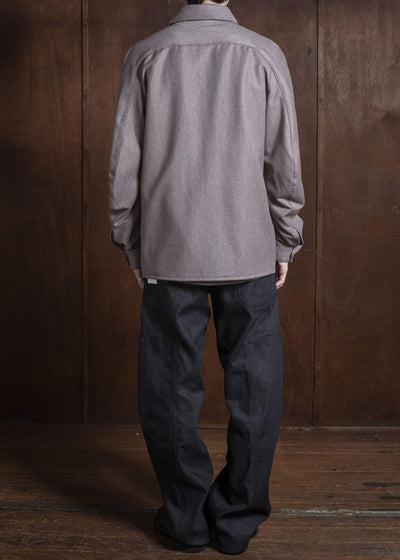OPPOSE DUALITY OD2002SHT-25AW Panel Shirts Wool PINK