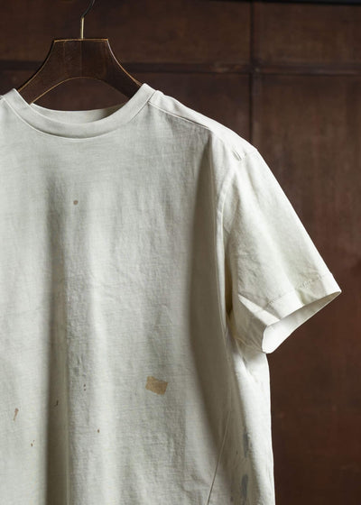 Professor.E DESTROYED TEE 25SS-PE-TTS-05-WASHED PURPLE