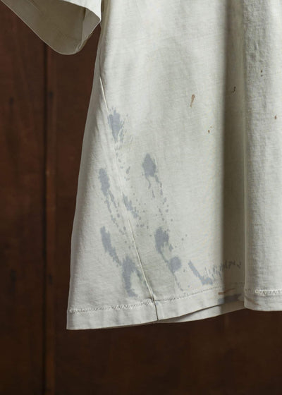 Professor.E DESTROYED TEE 25SS-PE-TTS-05-WASHED PURPLE