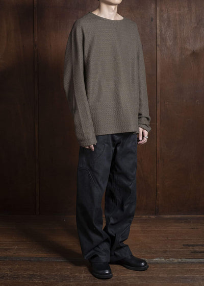OPPOSE DUALITY OD4011CAS Long Sleeve T-Shirts Russell Khaki