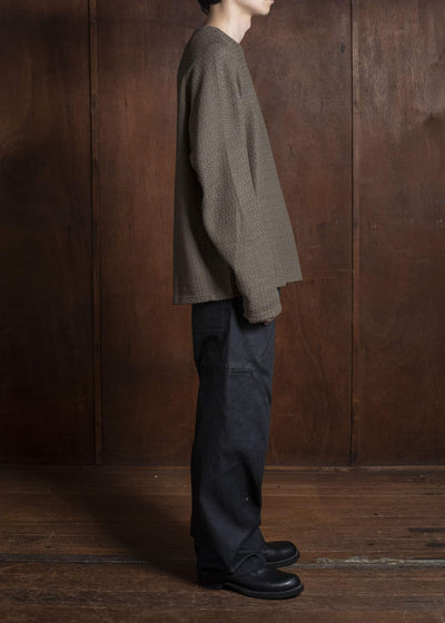 OPPOSE DUALITY OD4011CAS Long Sleeve T-Shirts Russell Khaki