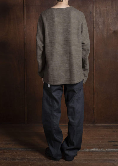 OPPOSE DUALITY OD4011CAS Long Sleeve T-Shirts Russell Khaki