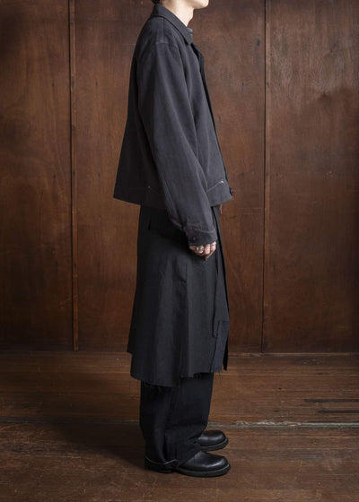 Professor.E CYCLIST JACKET AGED BLACK 25FW-PE-JKT-05