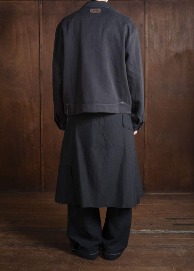 Professor.E CYCLIST JACKET AGED BLACK 25FW-PE-JKT-05