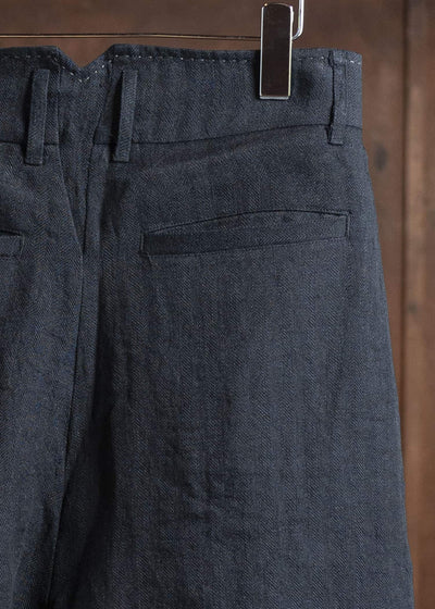 Professor.E PLEATED SHORTS 25SS-PE-TRS-03-BLACK