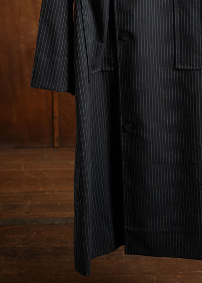 Edwina Horl RE-SET COUTURE Spice coat black stripe