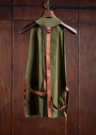 Edwina Horl RE-SET COUTURE Vest khaki