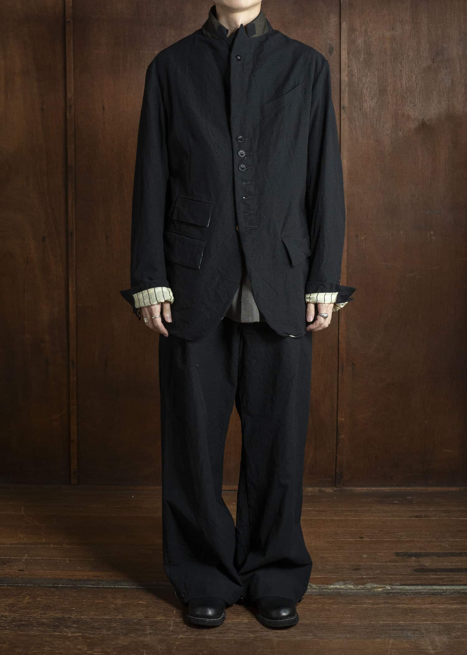 KLASICA 25F-BJK-B11 LOCKS -ax 9B Tailored Blazer COAL BLACK