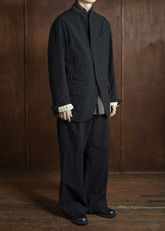 KLASICA 25F-BJK-B11 LOCKS -ax 9B Tailored Blazer COAL BLACK