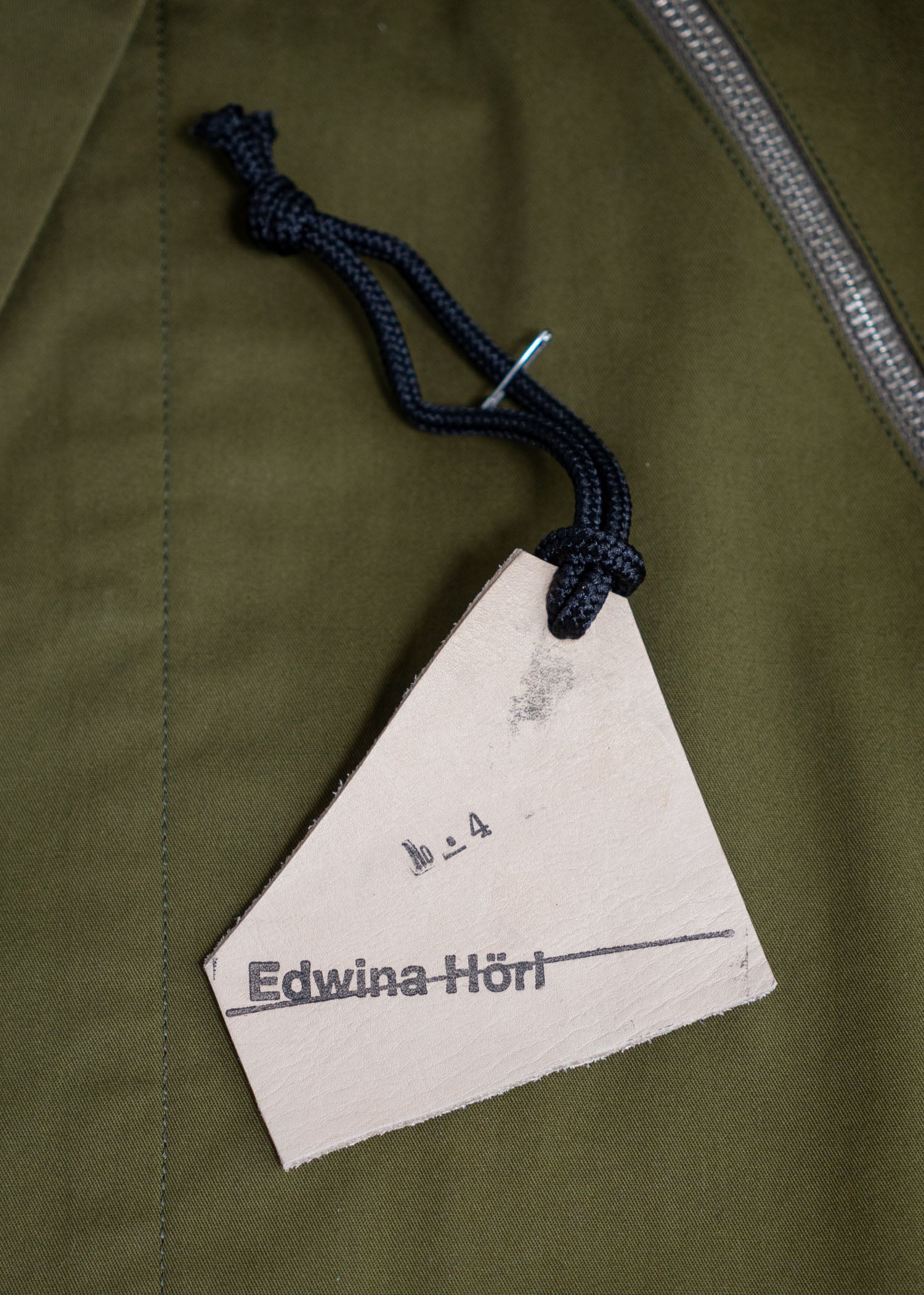 Edwina Horl RE-SET COUTURE Vest khaki