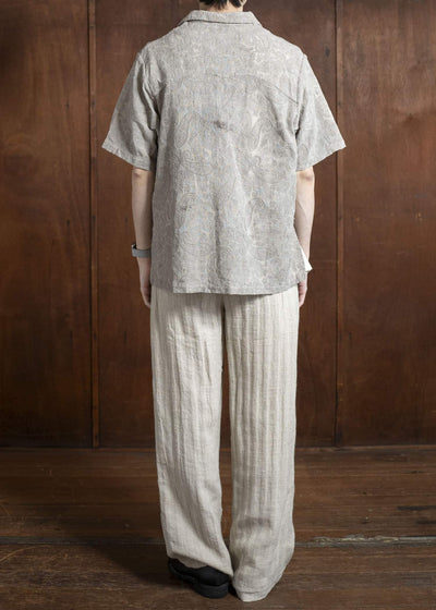 Professor.E 0222 / PANTS 25SS-FM-TRL-01-FRAYED BEIGE