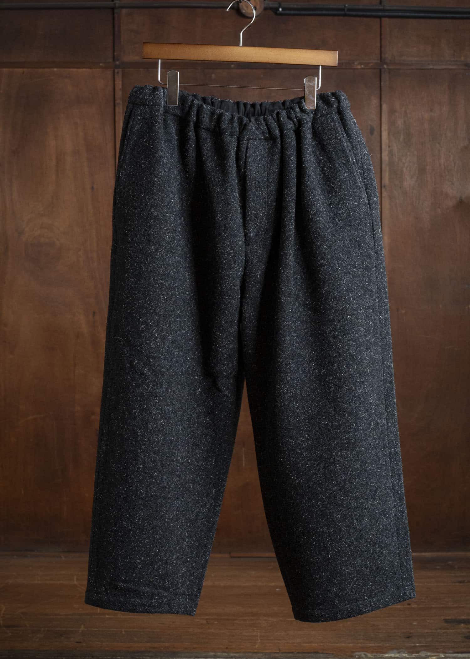 YOKO SAKAMOTO Baggy Pants YS-25AW-05 BLACK