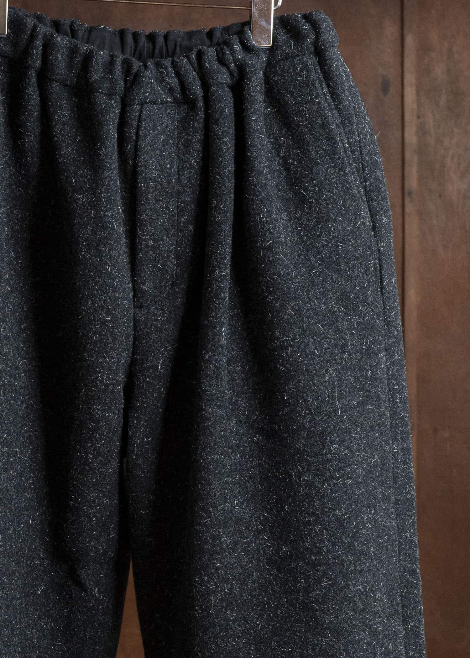 YOKO SAKAMOTO Baggy Pants YS-25AW-05 BLACK