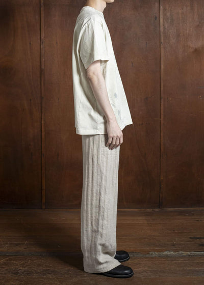 Professor.E DESTROYED TEE 25SS-PE-TTS-05-WASHED PURPLE