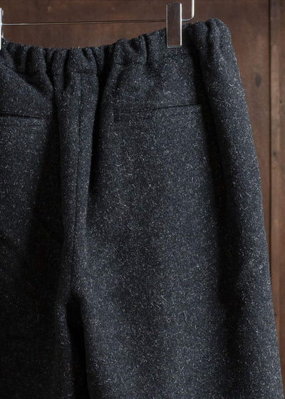 YOKO SAKAMOTO Baggy Pants YS-25AW-05 BLACK