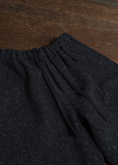 YOKO SAKAMOTO Baggy Pants YS-25AW-05 BLACK