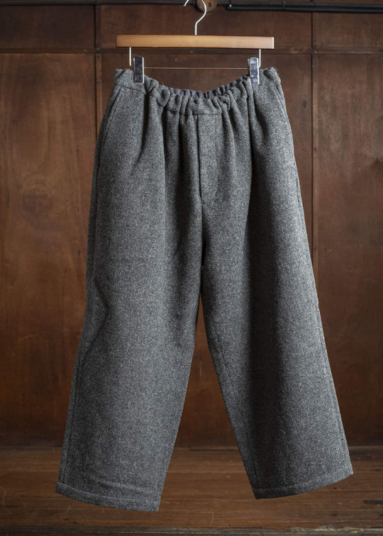 YOKO SAKAMOTO Baggy Pants YS-25AW-05 CHACOAL GRAY