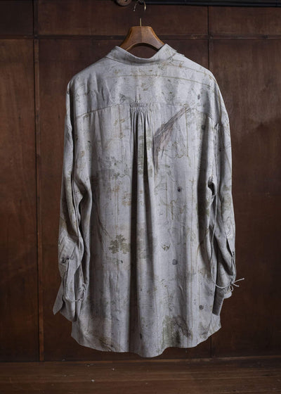 ZIGGY CHEN 0M2610707 DIGITAL PRINT ASYMMETRIC SHIRT 52