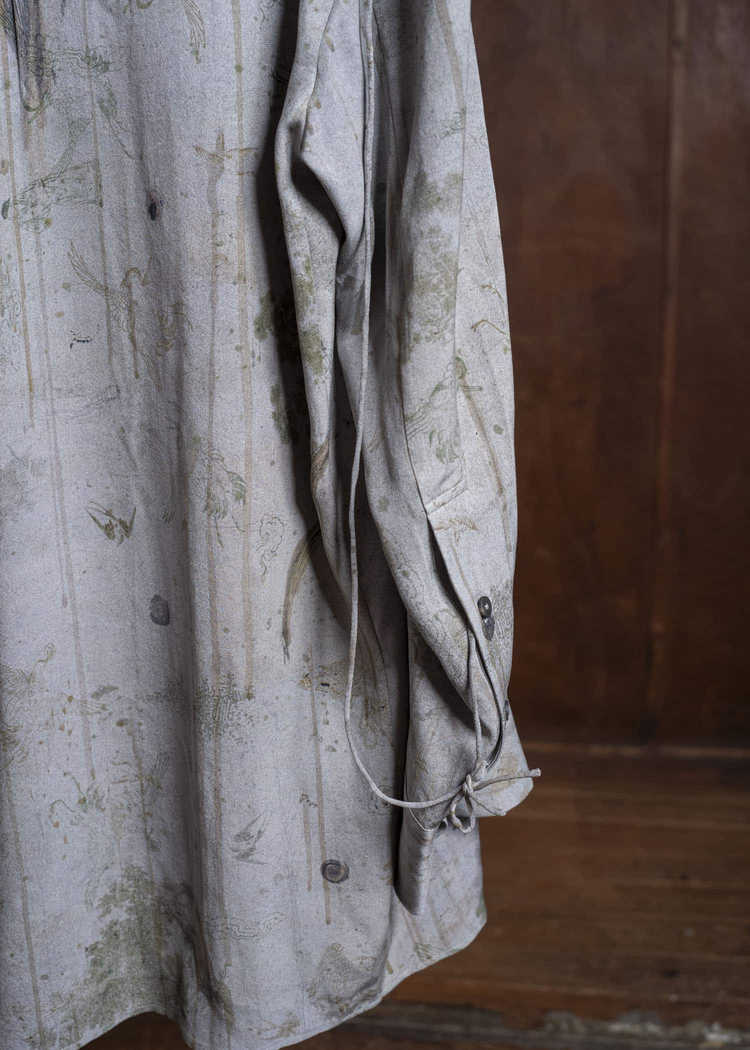 ZIGGY CHEN 0M2610707 DIGITAL PRINT ASYMMETRIC SHIRT 52