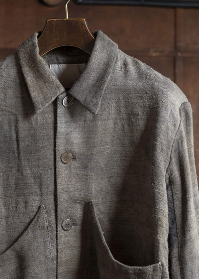 Professor.E BIG POCKET JACKET 25SS-FM-JKT-02-DYED GRAY