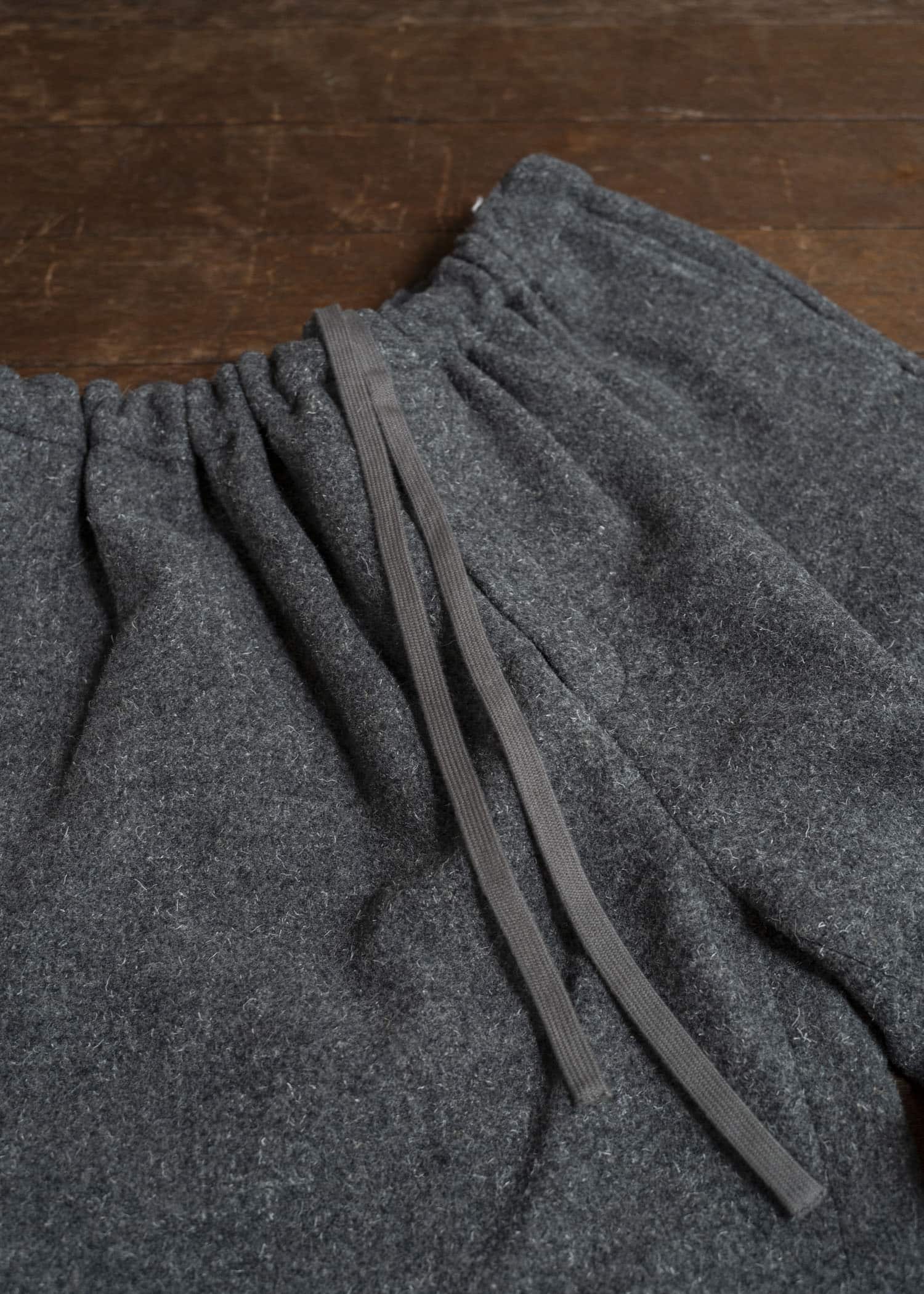 YOKO SAKAMOTO Baggy Pants YS-25AW-05 CHACOAL GRAY