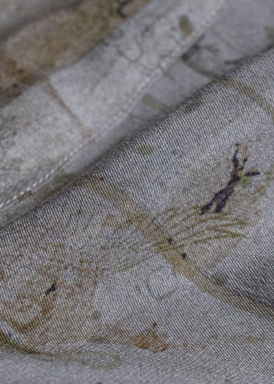 ZIGGY CHEN 0M2610707 DIGITAL PRINT ASYMMETRIC SHIRT 52