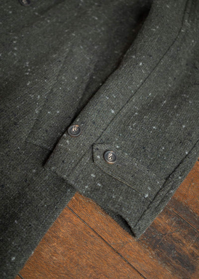 ZIGGY CHEN Single Breasted Long Coat Dark Khaki 0M2431126