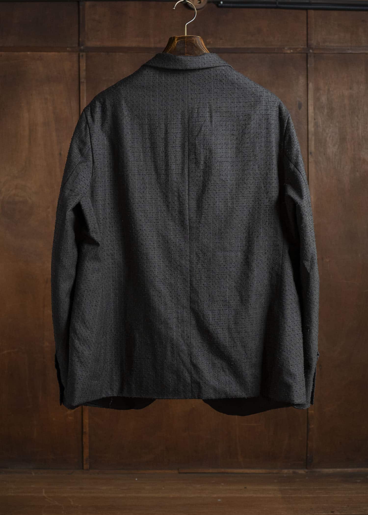 KLASICA 25F-BJK-C16 LOCKS - fn 9B Tailored Blazer IRON BROWN STRIPES