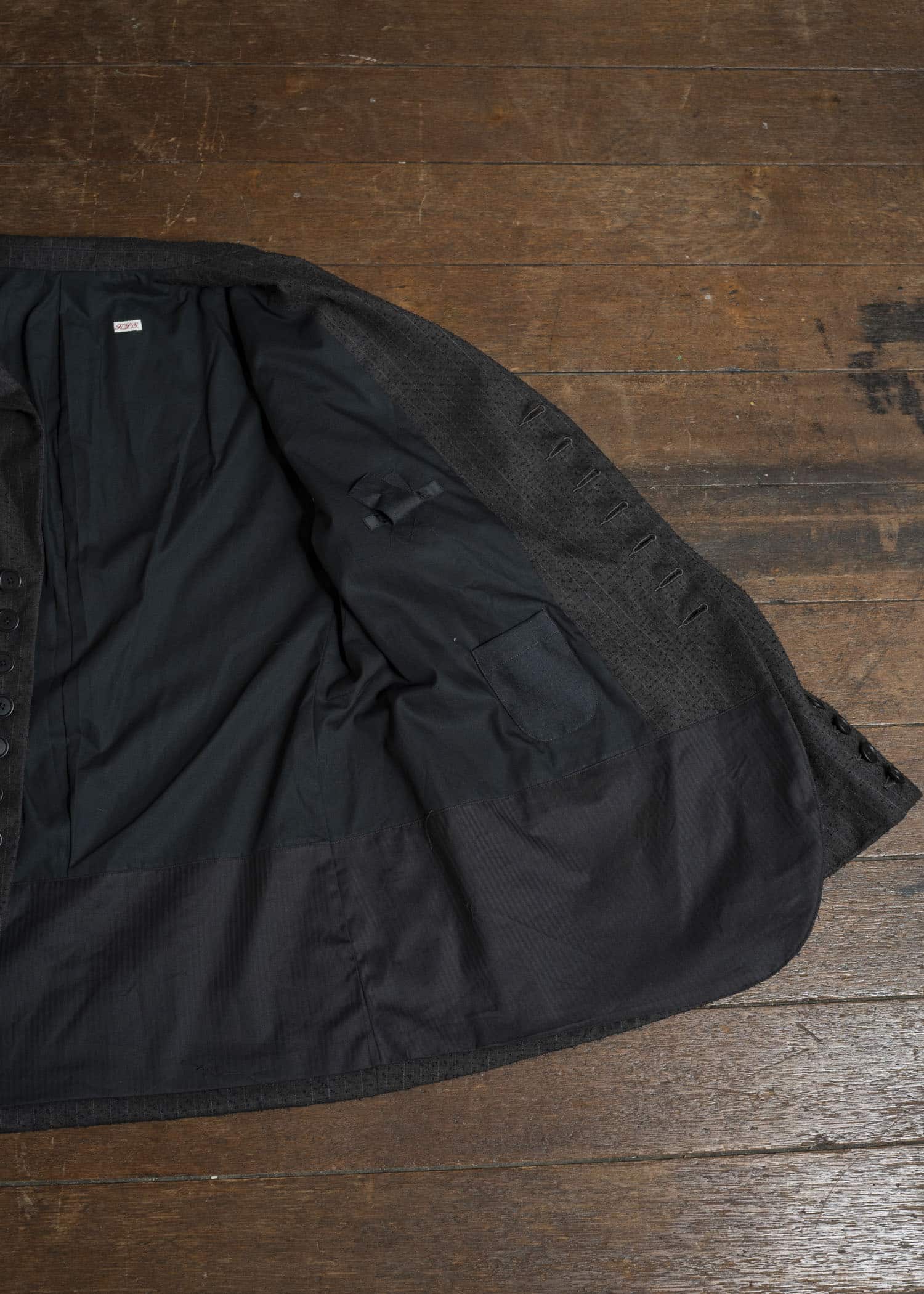 KLASICA 25F-BJK-C16 LOCKS - fn 9B Tailored Blazer IRON BROWN STRIPES