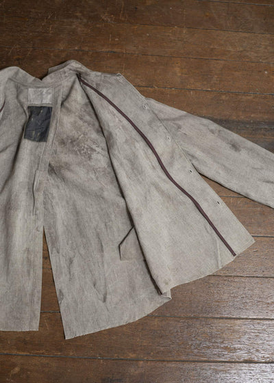 Professor.E LONER SHIRT 25SS-FM-LSH-02-NATURAL DYED GRAY