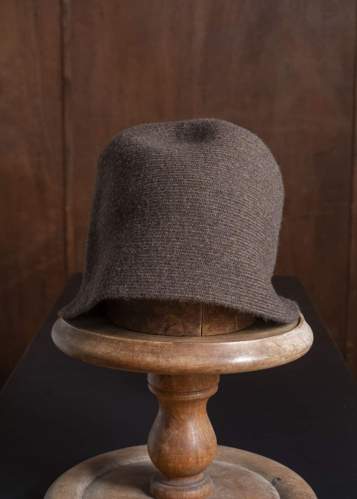 UMA WANG UK0052 BUCKET HAT uw600 - brown