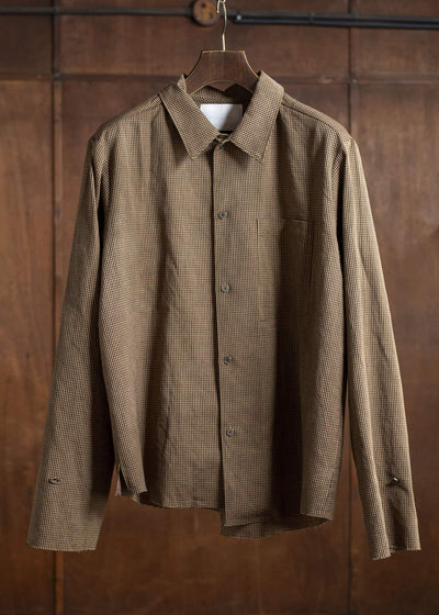 Professor.E LONER SHIRT 25SS-FM-LSH-02-CHECK