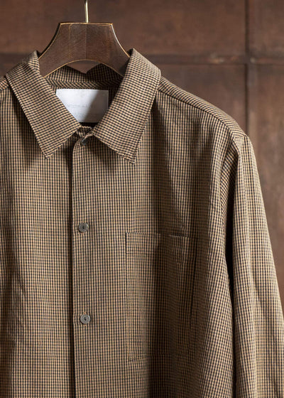 Professor.E LONER SHIRT 25SS-FM-LSH-02-CHECK