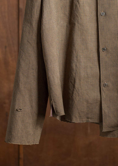 Professor.E LONER SHIRT 25SS-FM-LSH-02-CHECK