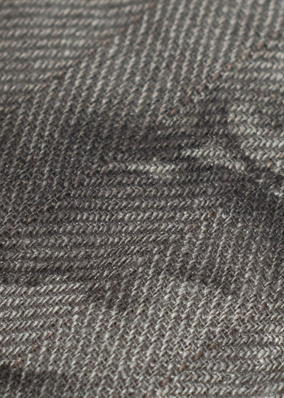 Professor.E DOUBLE-BREASTED COLLARLESS SHIRT 25SS-FM-LSH-01-NATURAL DYED GRAY