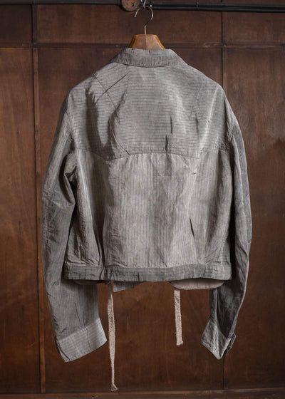 ZIGGY CHEN 0M2610930 CROPPED PATCHWORK JACKET 03