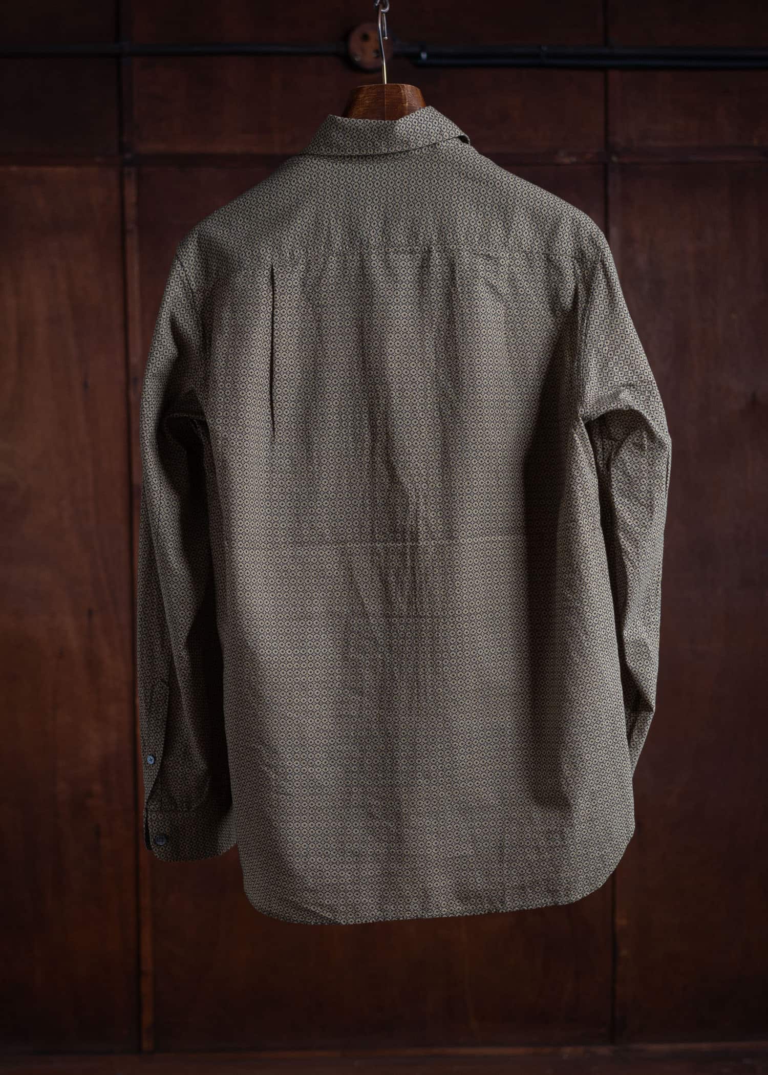 ITOH Dot Print Classic Shirt Khaki