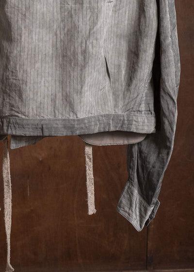 ZIGGY CHEN 0M2610930 CROPPED PATCHWORK JACKET 03