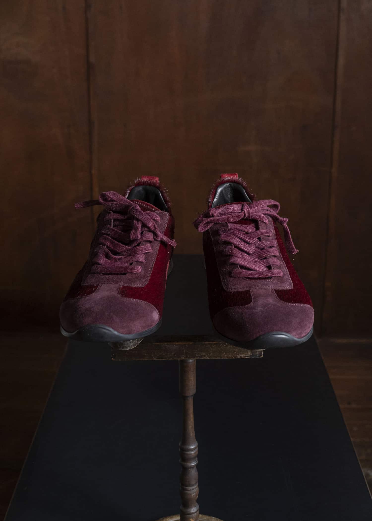 UMA WANG US9588 MEN'S SNEAKERS uw790 - dark red